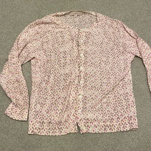 Loft cardigan sweater size large